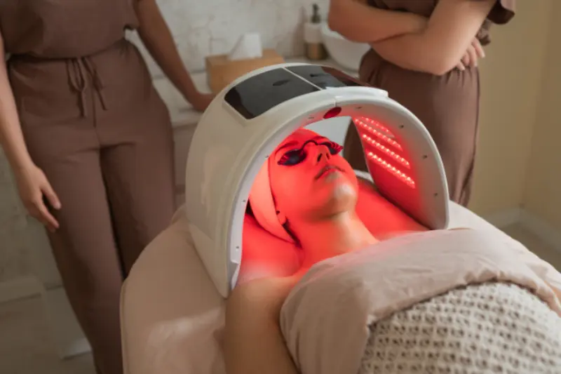 Red light therapy treatment