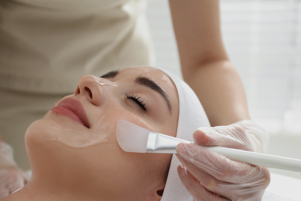 Dark chemical peel