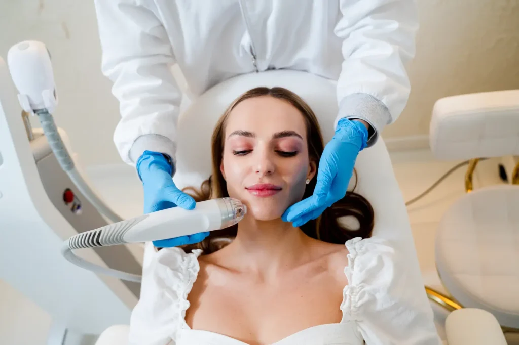Rf skin treatment